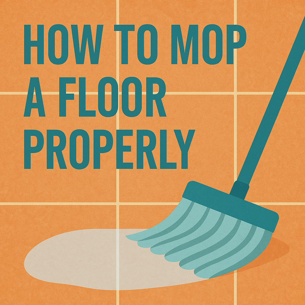 How to Mop a Floor Properly